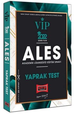 2022 ALES VIP Yaprak Test