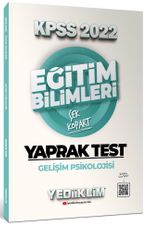 2022 KPSS Eğitim Bilimleri Gelişim Psikolojisi Çek Kopart Yaprak Test