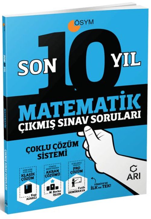 Son On Yıl Çıkmış Matematik Sınav Soruları 