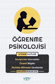Öğrenme Psikolojisi Efsane Notlar - Ebuzer Sarıyerlioğlu