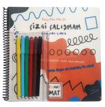 Mini Set - Çizgi Çalışmam (Kalemli)