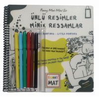 Mini Set - Ünlü Resimler Minik Ressamlar (Kalemli)
