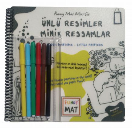 Mini Set - Ünlü Resimler Minik Ressamlar (Kalemli)