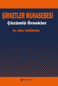 Şirketler Muhasebesi Çözümlü Örnekler 