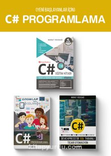 Yeni Başlayanlar için C# Programlama (3 Kitap) - Murat Yücedağ