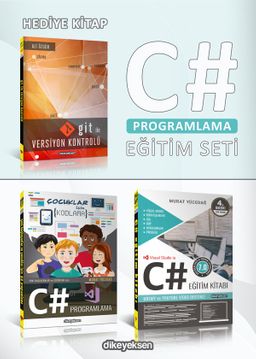 C# Programlama Eğitim Seti (3 Kitap 2+1)