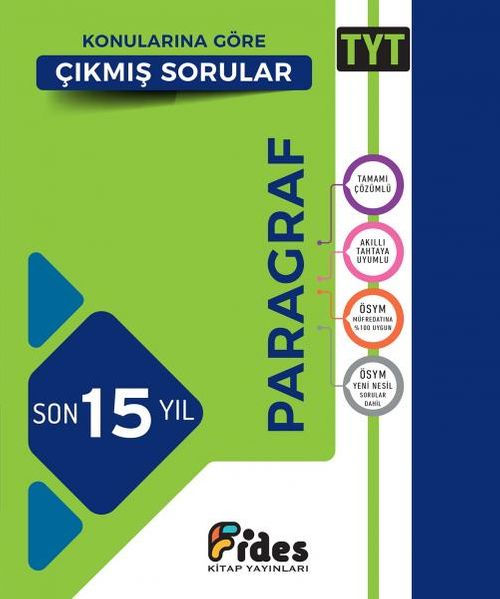 TYT Paragraf Son 15 Yıl Konularına Göre Çıkmış Sorular
