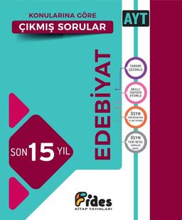 AYT Edebiyat Son 15 Yıl Konularına Göre Çıkmış Sorular