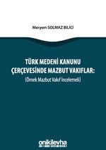 Türk Medeni Kanunu Çerçevesinde Mazbut Vakıflar (Örnek Mazbut Vakıf İncelemeli)