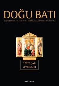 Doğu Batı Sayı: 33 Ağustos, Eylül, Ekim 2005 (Üç Aylık Düşünce Dergisi)
