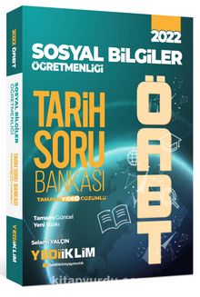 2022 ÖABT Sosyal Bilgiler Öğretmenliği Tarih Tamamı Video Çözümlü Soru Bankası - Selami Yalçın