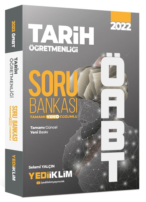 2022 ÖABT Tarih Öğretmenliği Tamamı Video Çözümlü Soru Bankası 