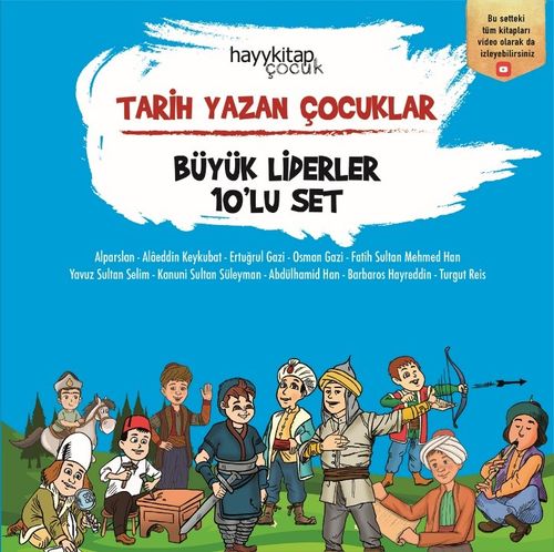 Tarih Yazan Çocuklar (Büyük Liderler 10'lu Set)
