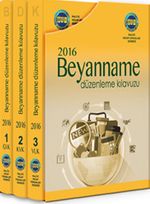 2016 Beyanname Düzenleme Kılavuzu (3 Cilt)