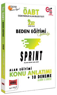2022 ÖABT Beden Eğitimi Öğretmenliği Sprint Alan Eğitimi Tamamı Çözümlü Konu Anlatımı +10 Deneme - Mustafa Alkan