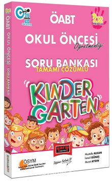 2022 ÖABT Okul Öncesi Öğretmenliği Kindergarten Tamamı Çözümlü Soru Bankası - Mustafa Alkan