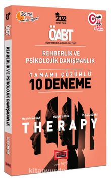 2022 ÖABT Rehberlik ve Psikolojik Danışmanlık Therapy Tamamı Çözümlü 10 Deneme - Mustafa Alkan