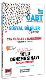 2022 ÖABT Sosyal Bilgiler Öğretmenliği Yan Bilimler Alan Eğitimi Tamamı Çözümlü Muhteşem 10'lu Deneme Sınavı