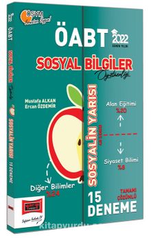 2022 ÖABT Sosyal Bilgiler Öğretmenliği Sosyalin Yarısı Tamamı Çözümlü 15 Deneme - Mustafa Alkan
