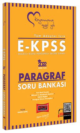 2022 E-KPSS Paragraf Soru Bankası