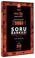 2022 KPSS Genel Kültür Tüm Adaylar İçin Son Düzlük 5 Yargıç Tamamı Çözümlü Tarih Soru Bankası