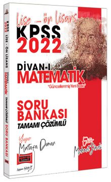 2022 KPSS Lise Ön Lisans Divan-ı Matematik Tamamı Çözümlü Soru Bankası - Mustafa Duman