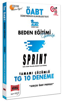 2022 ÖABT Beden Eğitimi Öğretmenliği Sprint TG Tamamı Çözümlü 10 Deneme