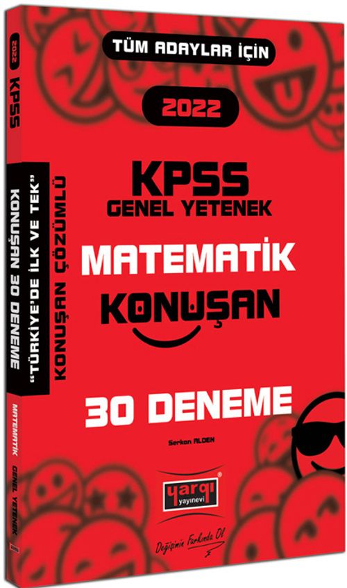 2022 KPSS Tüm Adaylar İçin Genel Yetenek Matematik Konuşan 30 Deneme