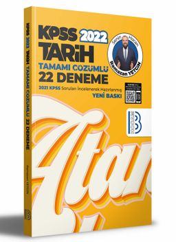 2022 KPSS Tarih Tamamı Çözümlü 22 Deneme 