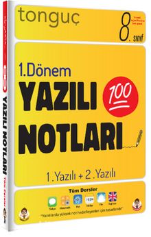 8. Sınıf Yazılı Notları 1. Dönem 1 ve 2. Yazılı - Kolektif