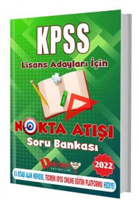 2022 KPSS Lisans Nokta Atışı Soru Bankası