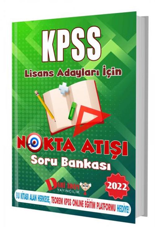 2022 KPSS Lisans Nokta Atışı Soru Bankası