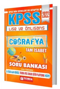 KPSS Lise ve Önlisans Tam İsabet Coğrafya Soru Bankası