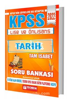 KPSS Lise ve Önlisans Tam İsabet Tarih Soru Bankası - Muhammed Uğur