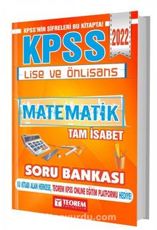 KPSS Lise ve Önlisans Tam İsabet Matematik Soru Bankası - Kolektif