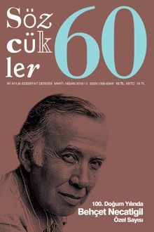 Sözcükler İki Aylık Edebiyat Dergisi Sayı:60 Mart-Nisan 2016