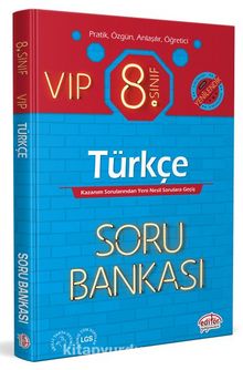 8. Sınıf VIP Türkçe Soru Bankası - Kolektif