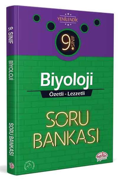 9. Sınıf Biyoloji Özetli Lezzetli Soru Bankası