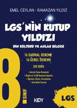 LGS'nin Kutup Yıldızı Din Kültürü ve Ahlak Bilgisi 8. Sınıf