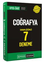 2022 KPSS ÖABT Coğrafya Tamamı Çözümlü 7 Deneme