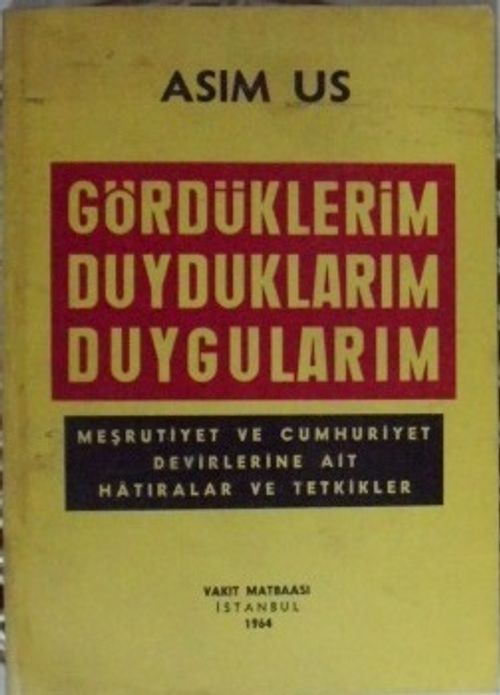 Gördüklerim Duyduklarım Duygularım (Kod:6-G-20)