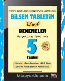 Bilsem Tabletim 2. Sınıf Denemeler 5 Fasikül - Elif Erdoğan