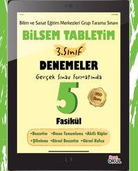 Bilsem Tabletim 3. Sınıf Denemeler 5 Fasikül