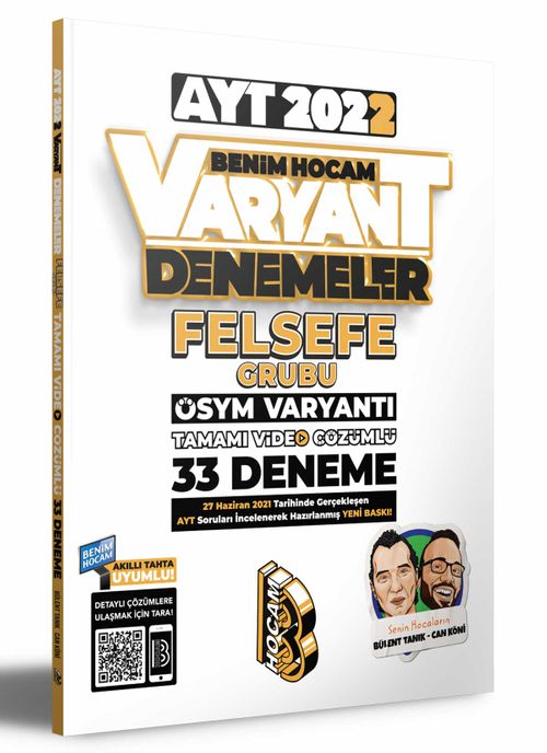 2022 AYT Felsefe Tamamı Video Çözümlü 33 Deneme Sınavı