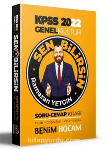 2022 KPSS Genel Kültür Sen Bilirsin Tarih-Coğrafya-Vatandaşlık Soru Cevap Kitabı - Ramazan Yetgin