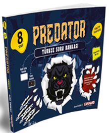 2022 8. Sınıf Predator Türkçe Soru Bankası - Kolektif