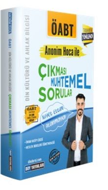 2022 Öabt Din Kültürü Ve Ahlak Bilgisi Anonim Hoca İle Çıkması Muhtemel Sorular - Çetin Zencir