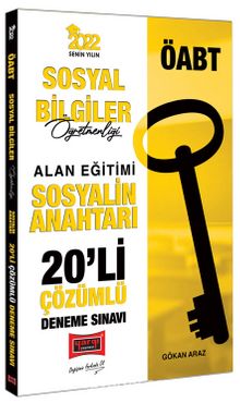 2022 ÖABT Sosyal Bilgiler Öğretmenliği Sosyalin Anahtarı Çözümlü 20'li Deneme - Gökhan Araz
