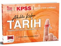 2022 KPSS Lise Ön Lisans Akılda Kalan Tarih Tamamı Çözümlü İlaveli 5 Deneme
