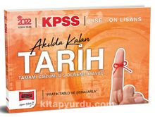 2022 KPSS Lise Ön Lisans Akılda Kalan Tarih Tamamı Çözümlü İlaveli 5 Deneme - Kolektif